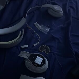 Beats Gray Headphones Parts